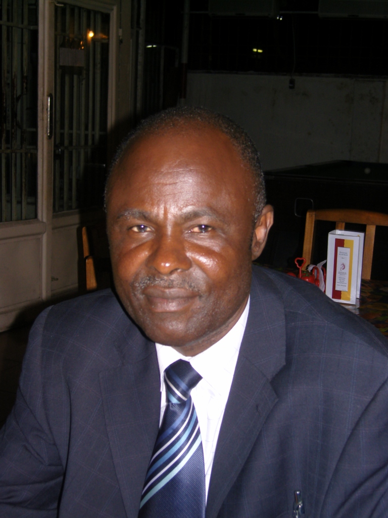 Bestuursvoorzitter van Africe, ds. Emanuel Kindia
